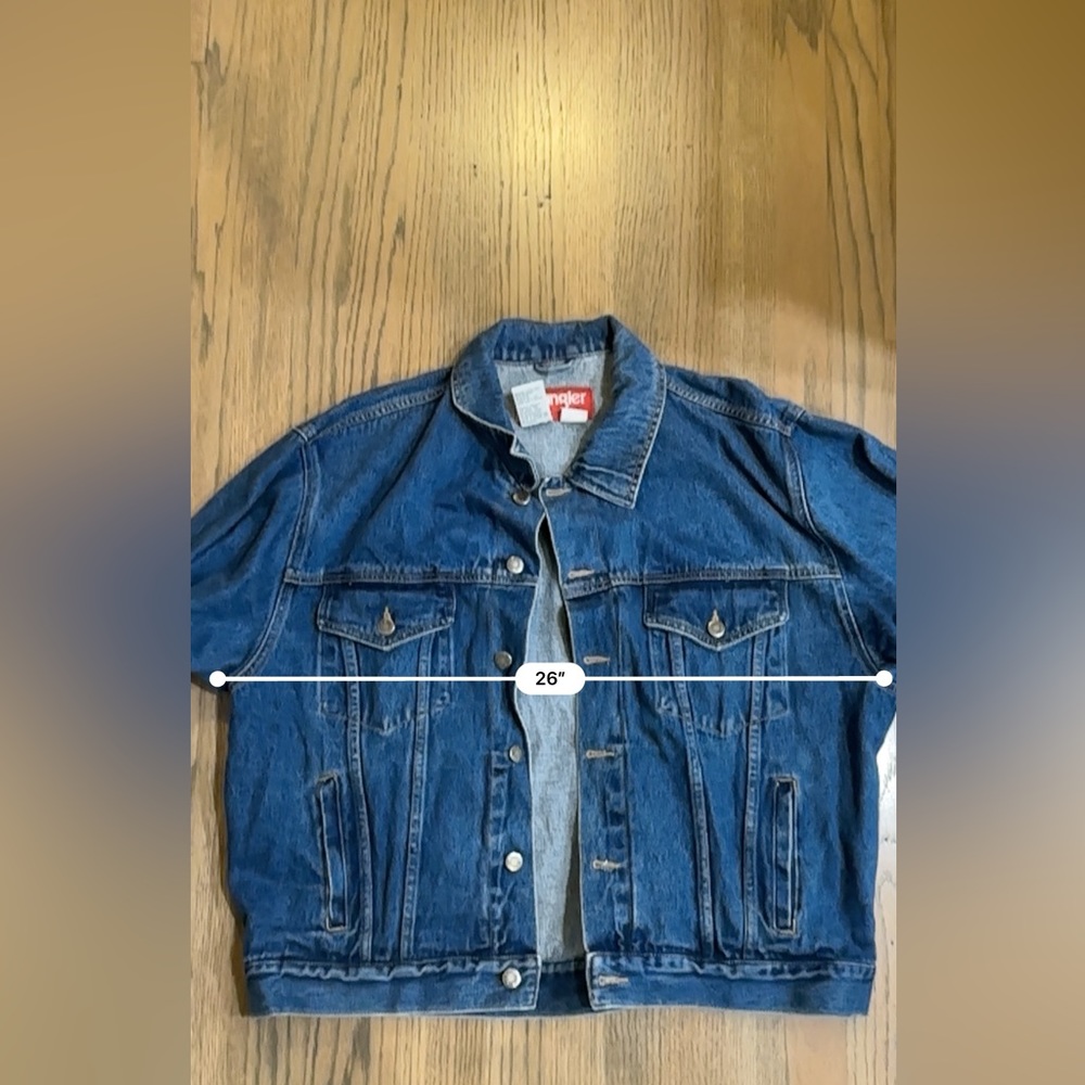 Wrangler Hero Jean Jacket-Size XL - Picture 4 of 4